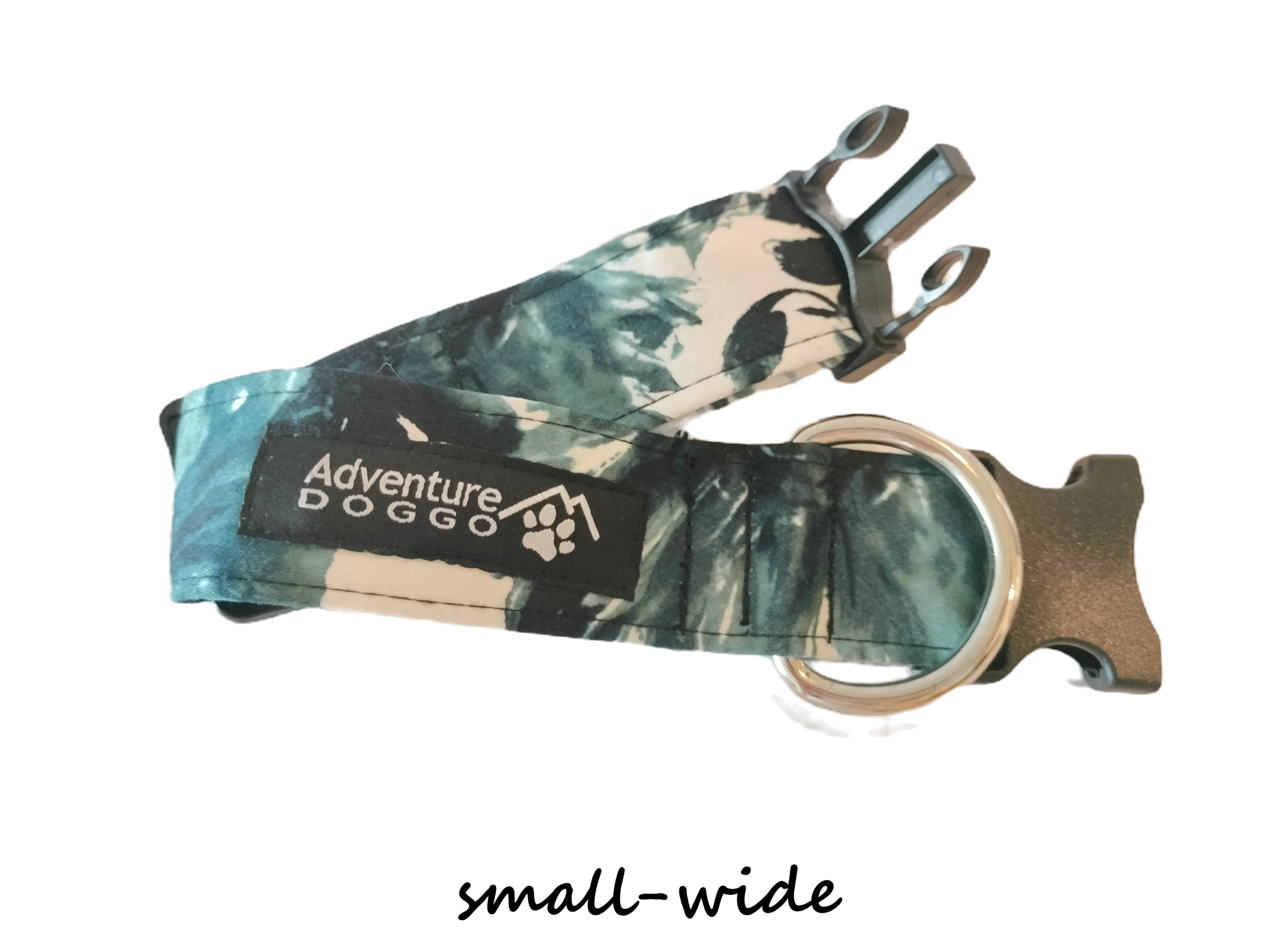 Floral Burst Dress Collar, size small-wide, shown unclasped