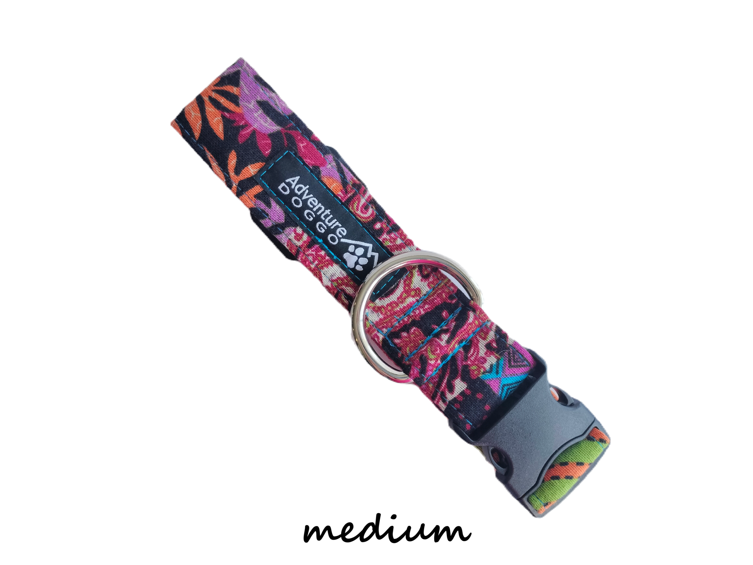 Serengeti Dress Collar, size medium, shown clasped