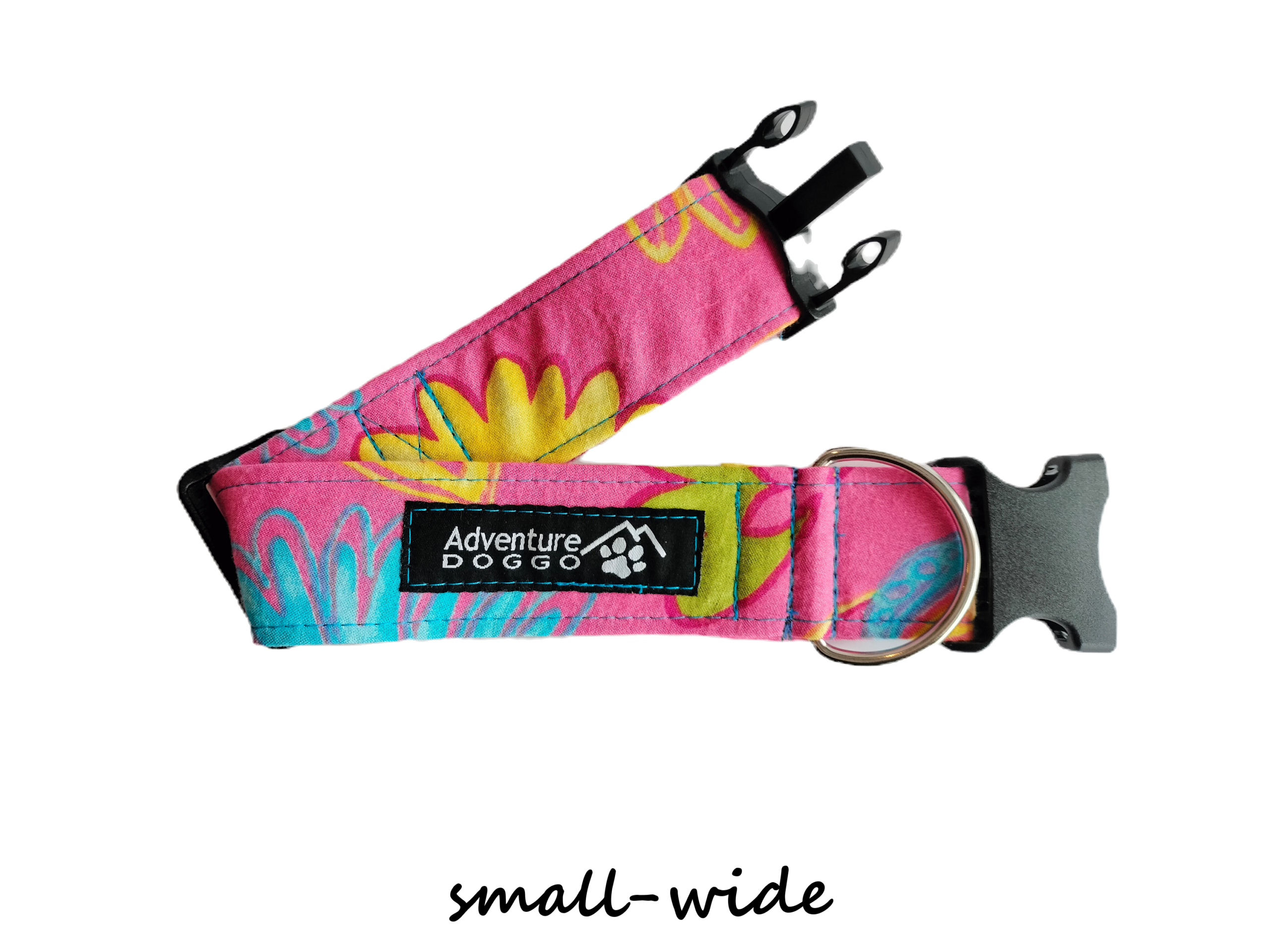 Candy Dress Collar, size small-wide, shown unclasped