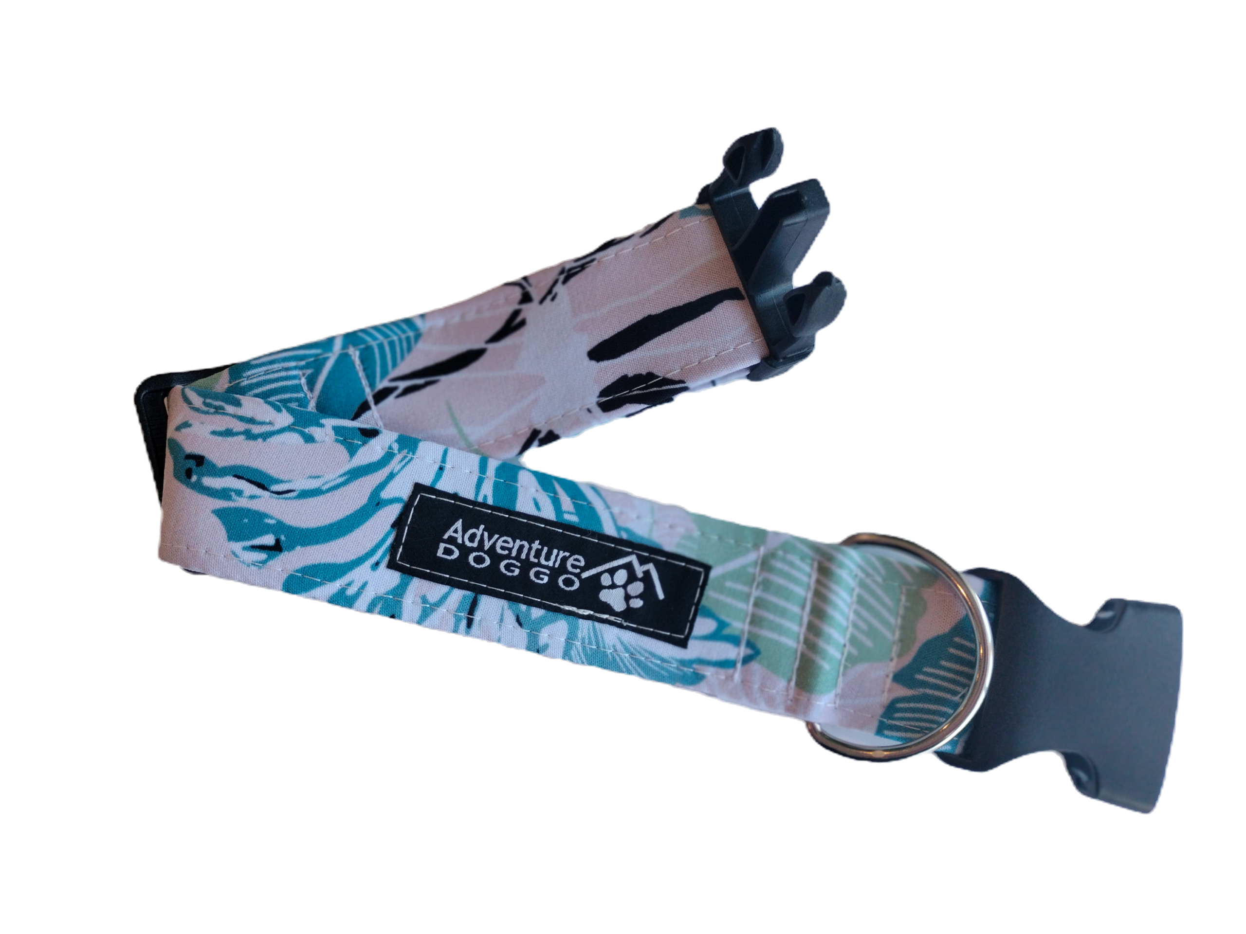 Pastel Jungle Dress Collar