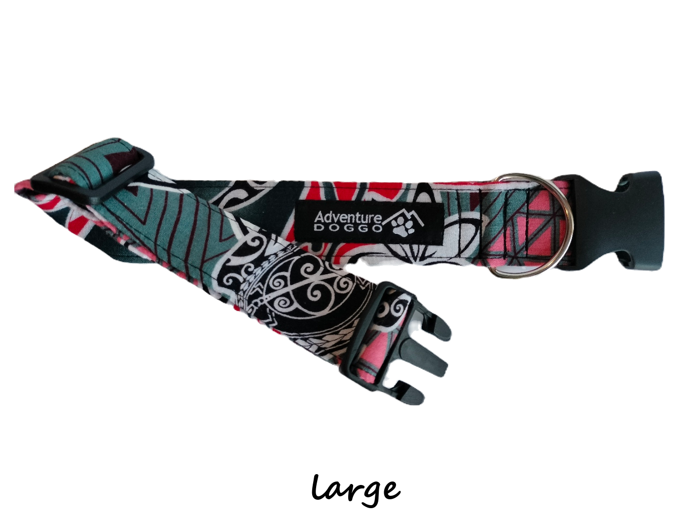 Kuri Pai Dress Collar, size large, shown unclasped