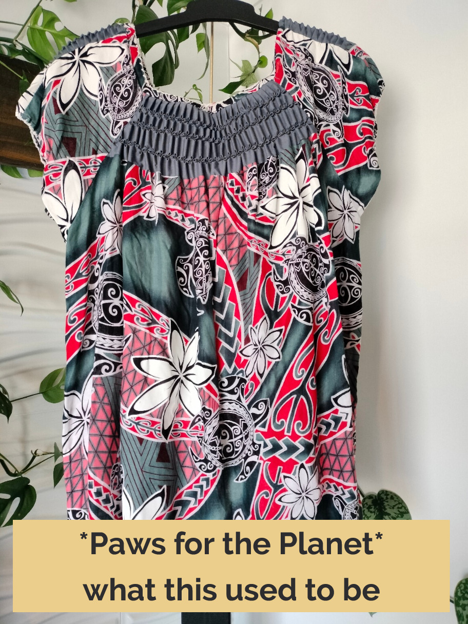 Top that provided fabric for the Kuri Pai range