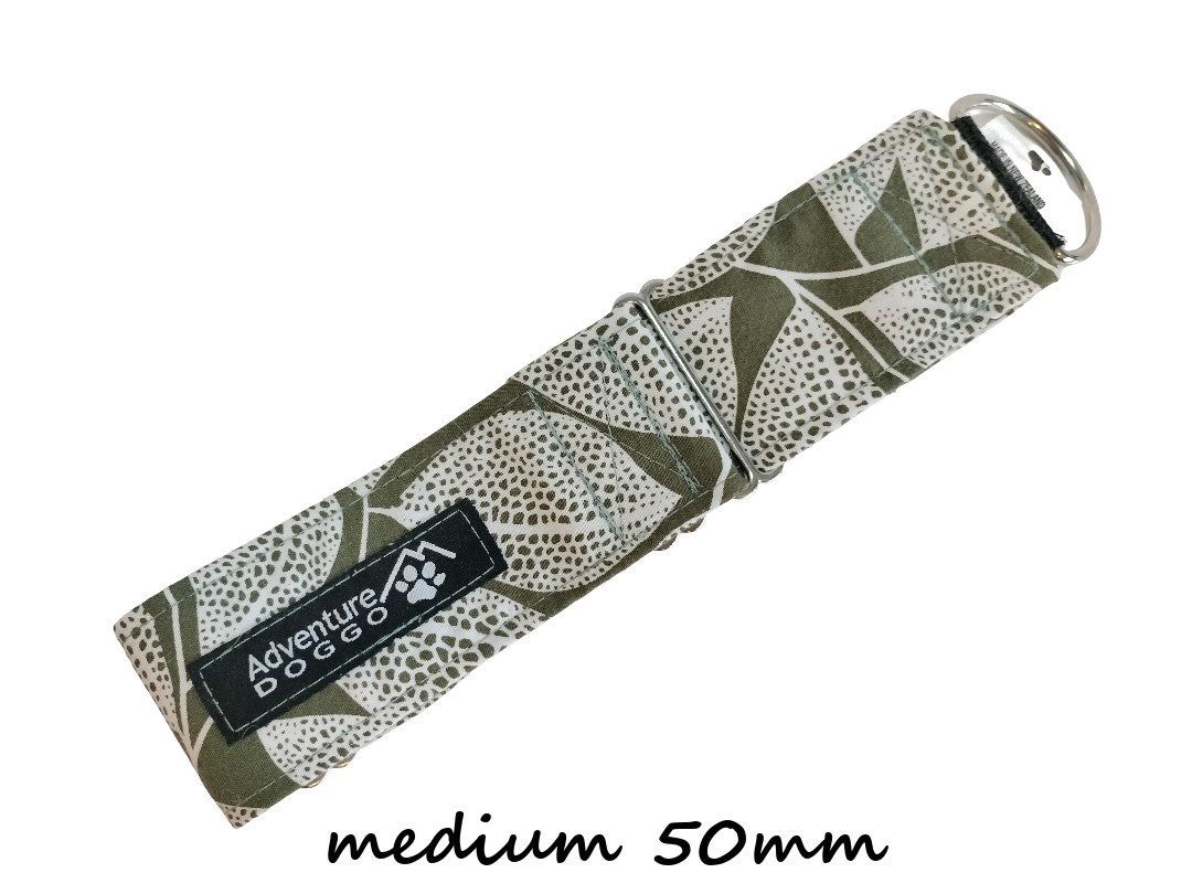 Olive Grove Martingale Collar, size medium 50mm