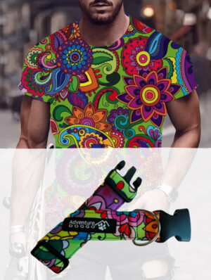 Groovin t-shirt & collar set