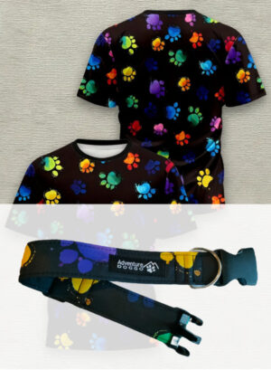 Darth Paw T-Shirt & Collar Set