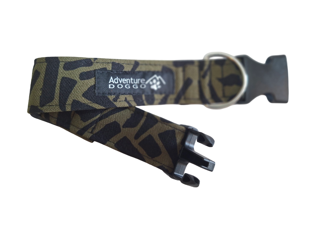 Jungle Army Dress Collar