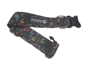 Groovy Notes Dress Collar.